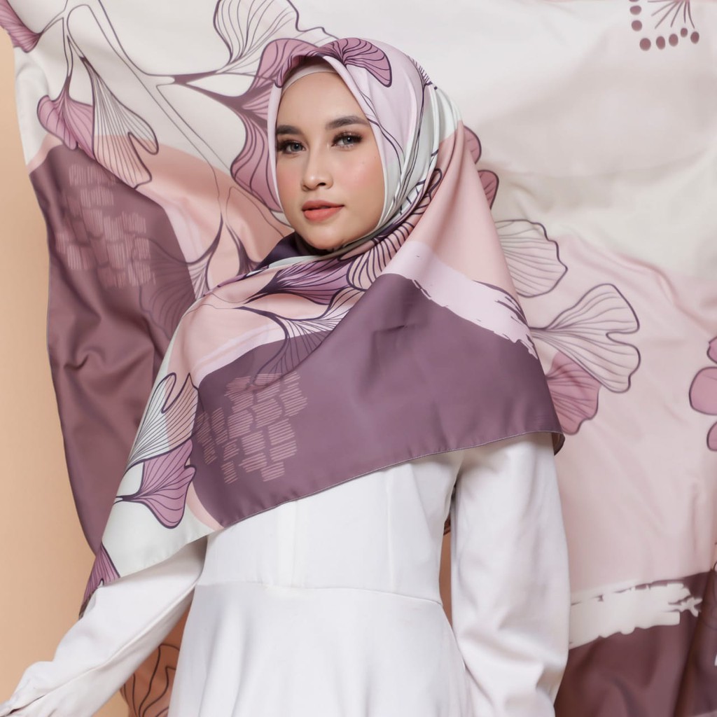 KERUDUNG SEGI EMPAT PRINTING MOTIF - JILBAB SEGIEMPAT BALQIS