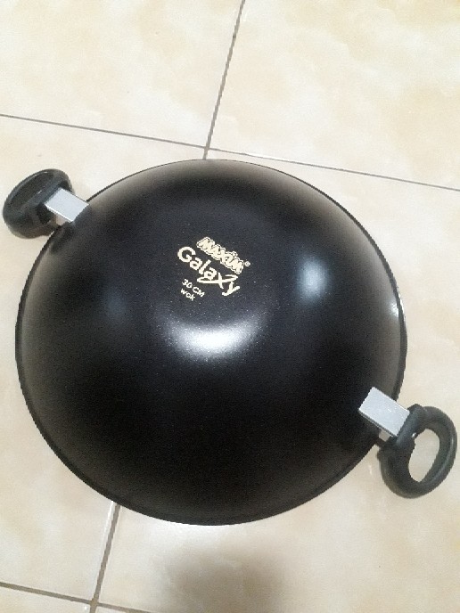Wajan Teflon Galaxy 30 Cm Wok 22 Cm Fry Pan Maxim Gal2set