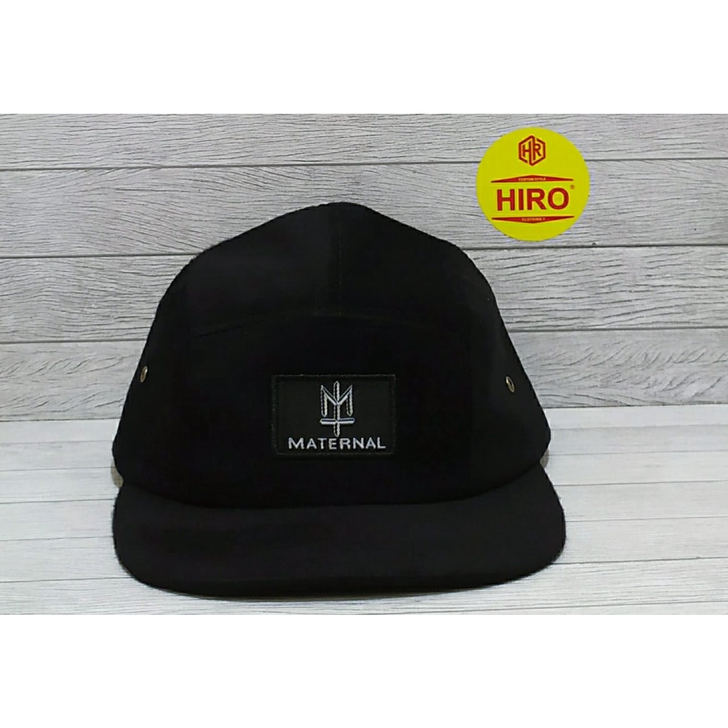 [COD]Topi Distro Pria/Topi Snapback Bordir Mtrn Hip-Hop New Model/Topi Lima Panel/Topi Keren