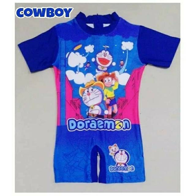 Baju Renang Anak Laki Doraemon