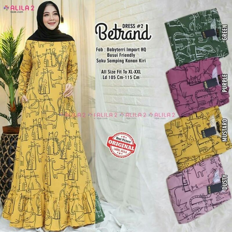 GAMIS BABYTERRI IMPORT HQ BETRAND#2 GAMIS/GAMIS BUSUI ALL SIZE FIT TO XXL