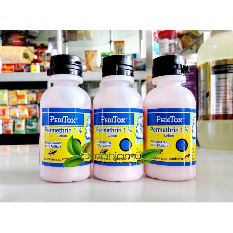 OBAT KUTU PEDITOX 50ML / PENGOBATAN KUTU RAMBUT AMPUH