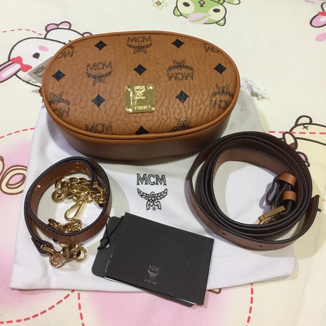 MCM Essential Belt Bag in Visetos❤️ BACA DESKRIPSI 