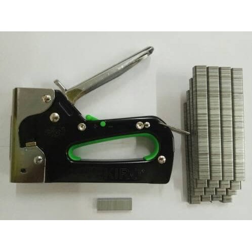 

staples tembak 6 14 mm + isi 3000 pcs staples gun + refill tekiro