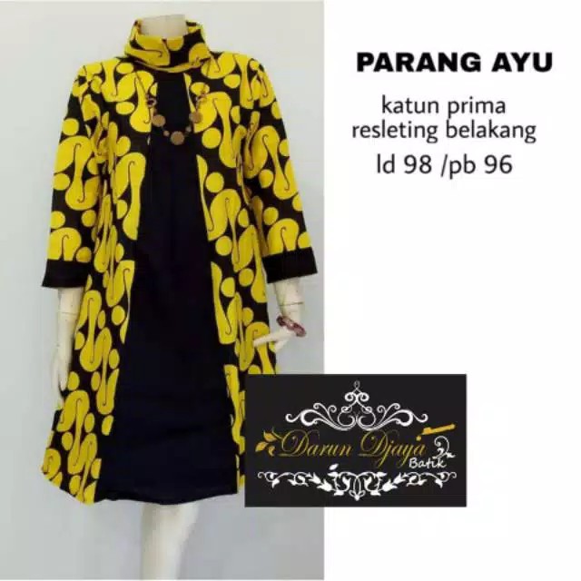 Parang Ayu Atasan Batik Wanita Mat Katun Prima