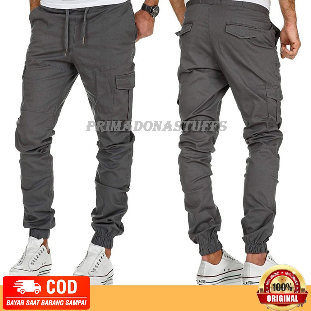 Celana Jogger Cargo Panjang Pria Premium Best Quality Celana Gunung Outdoor  COD