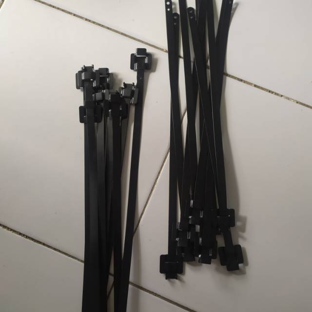 ties stainless ties stanley steel warna hitam