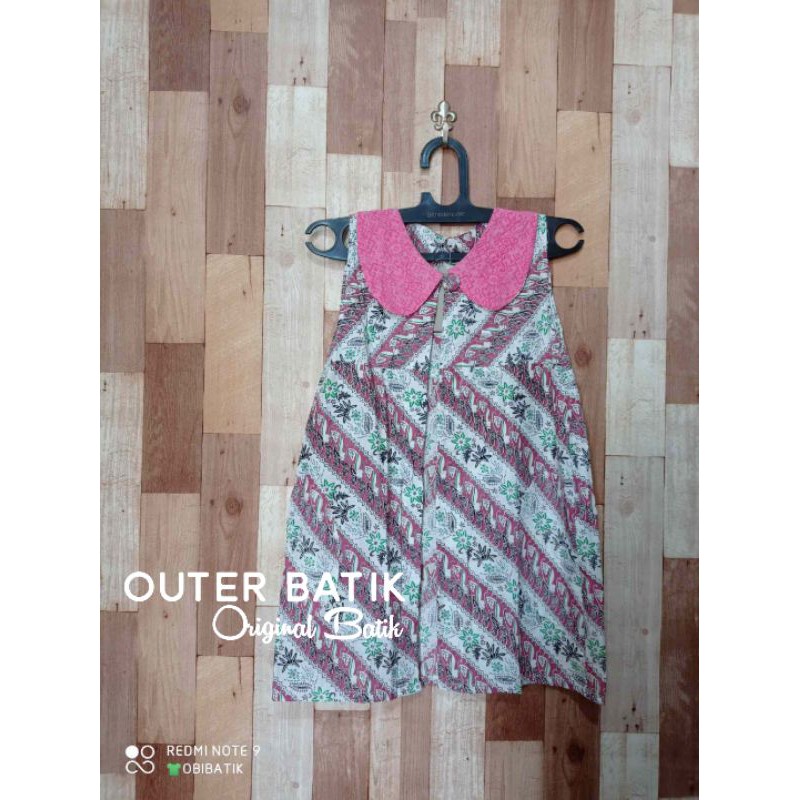 Cardigan/Outer Pink Batik Ada Warna Lain