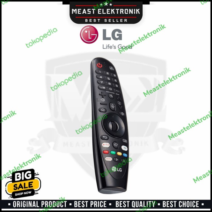 Remote Tv - Remote Tv Lg Magic Remot Tv Ajaib Mmr 20Gab Um Un Lm Sm Original