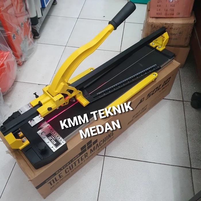 SOLID ALAT POTONG GRANIT KERAMIK MANUAL SORONG 60CM 600MM WITH LASER