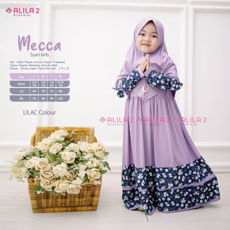 MECCA SYARI KIDS (Gamis Anak) by Alila 2