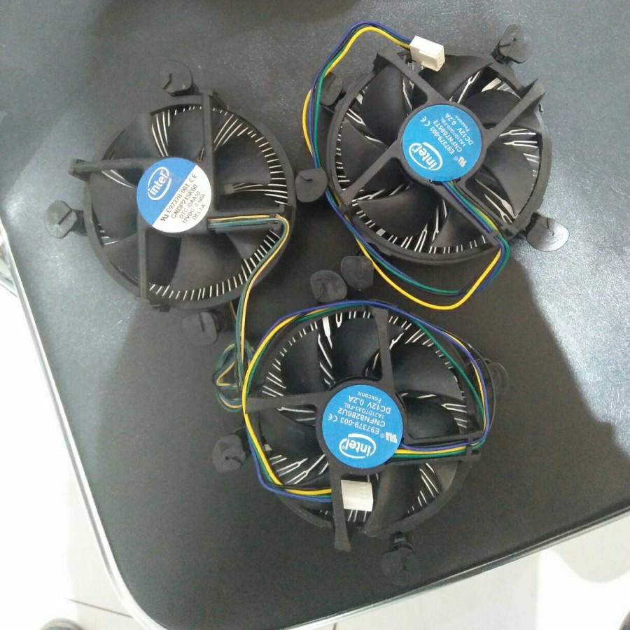 Fan intel LGA 1150 1155 1156 pendingin prosesor