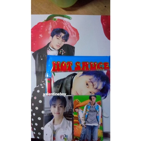 album nct dream hot sauce jewel case (unsealed)