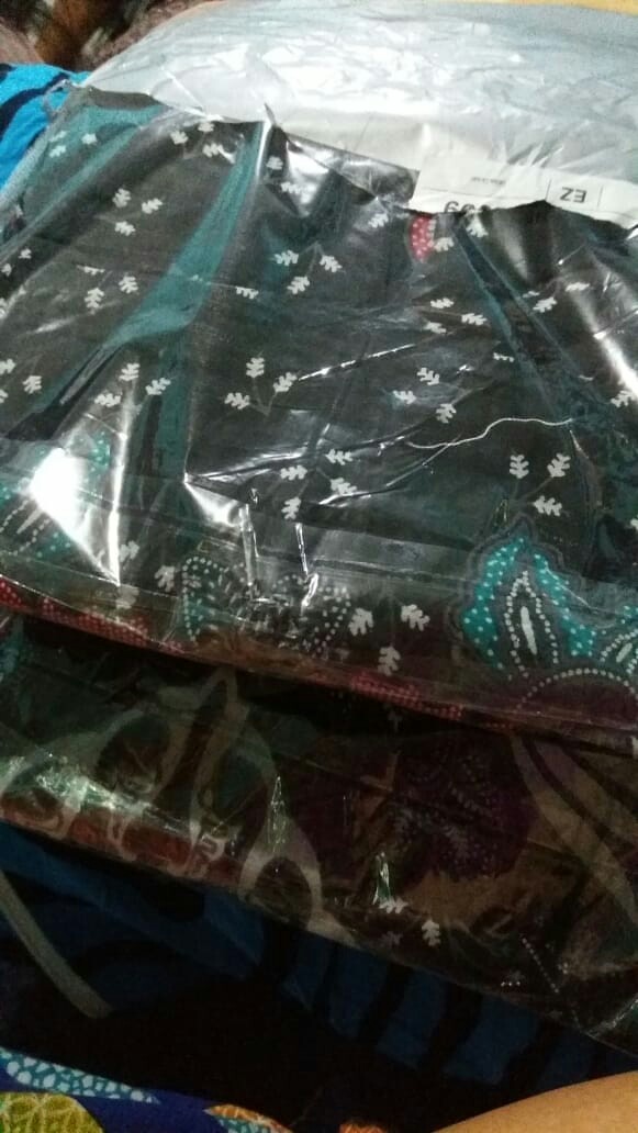 Batik Couple Keluarga Terbaru Sania Ruffle Ori Ndoro Jowi Dnt Kupu Abu