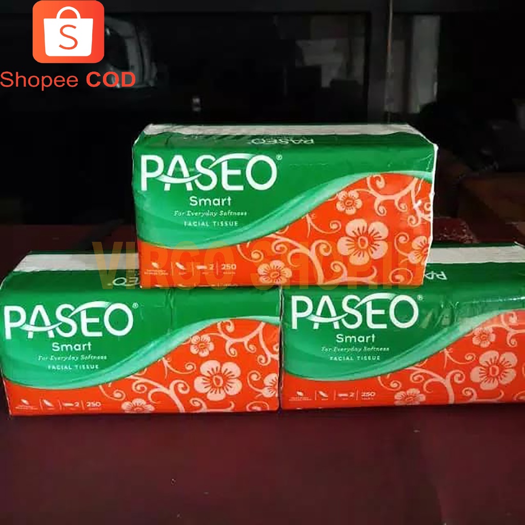 Tissue Paseo Smart 2 ply isi 250 Lembar / Tissue / Tisu / Tisu Paseo / Tisu Murah / Tisu Paseo 250 Sheet / Tissue Paseo 250 Sheet / Tisu 250 / Tissu Paseo 250 Sheet / Tissu Paseo