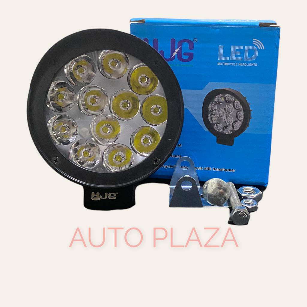 LAMPU TEMBAK CWL SOROT LED CREE BULAT TOPI 12 MATA 12 LED HJG WATERPROOF 050