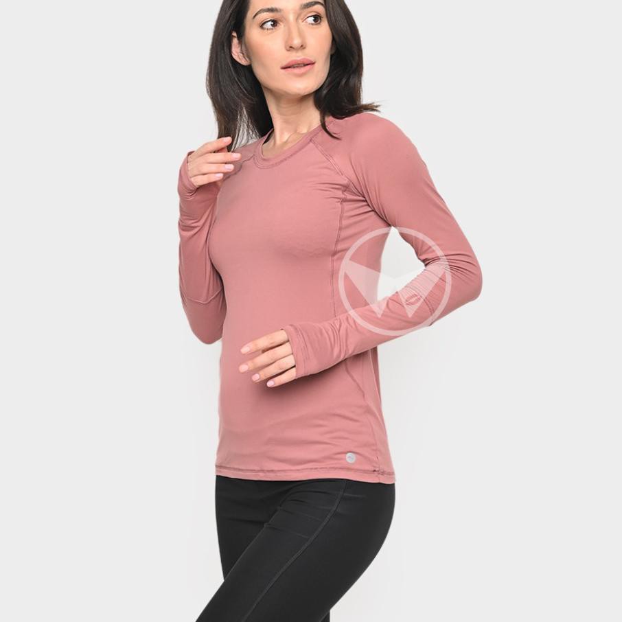 [🆕beli✔️] The-Fahrenheit Hill Gottex Scuba Active Trimmed Long Sleeve Tee - Kiwi