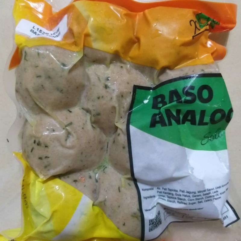 

Ruhuey Bakso urat Jumbo/Bakso Tenis Vegetarian 350 Gram