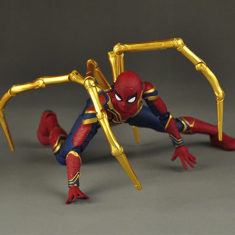 Mainan Action Figure Marvel The Avengers 3 Infinity WarPVC Spiderman Dapat Bergerak Untuk Anak