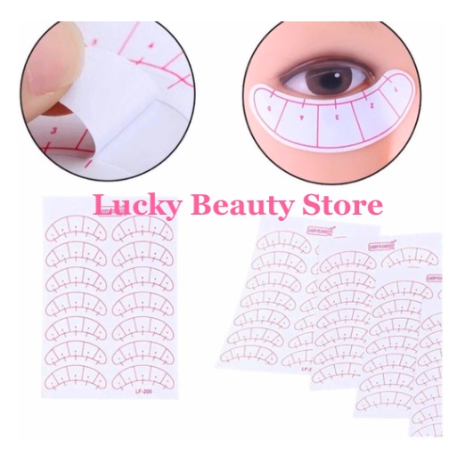 sticker eye pad Paper Patches 3D Eyelash Under Eye Pads Patch  Extension Eye Tips Sticker Wraps Make Up Tools beauty