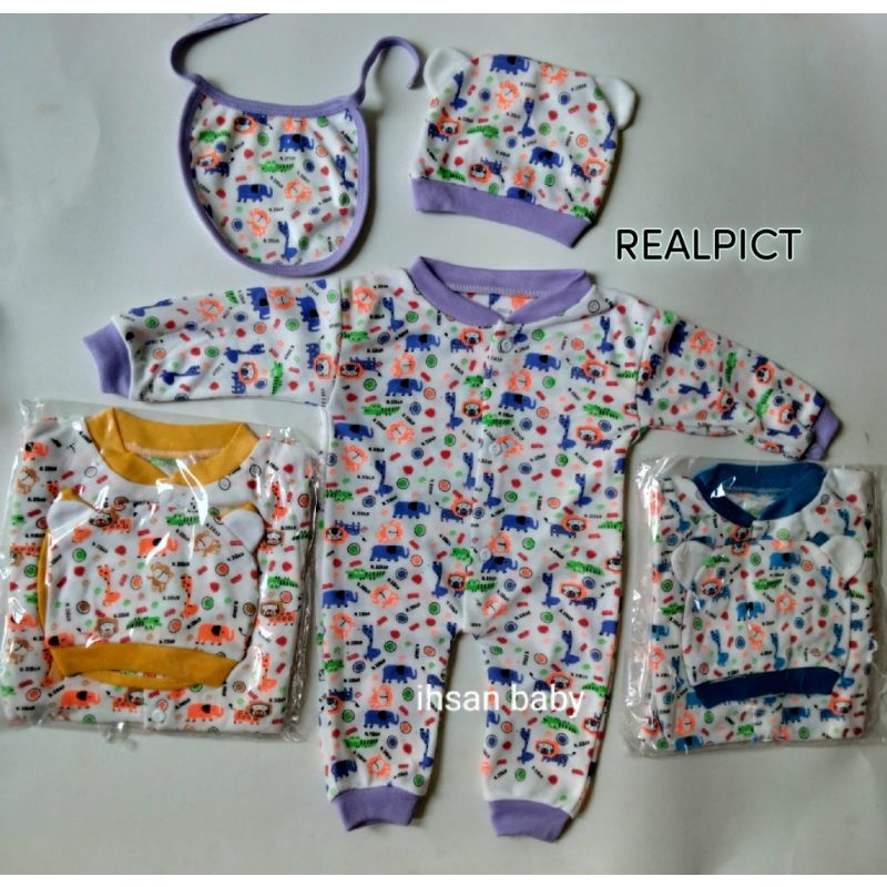 BAJU BAYI KODOK SET CELEMEK+TOPI BAYI LUCU