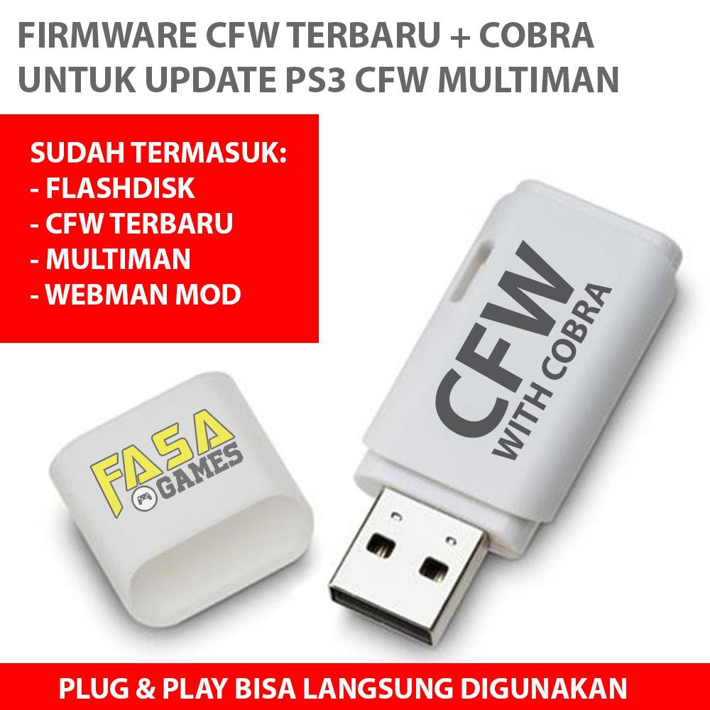 CFW With Cobra Terbaru + Flashdisk Untuk Update PS3 CFW