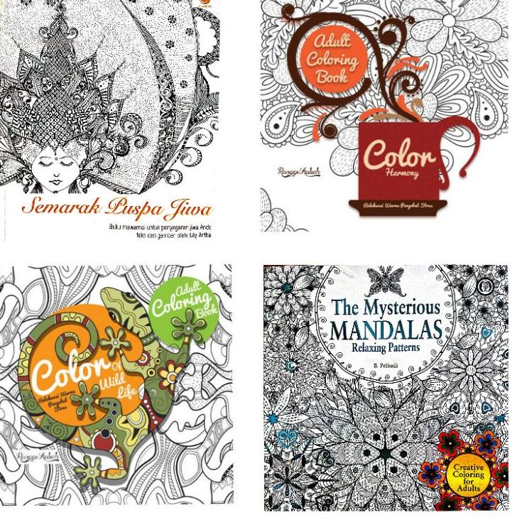 

Ready ZAK Buku Mewarnai Anti Stress Untuk Dewasa US FMC