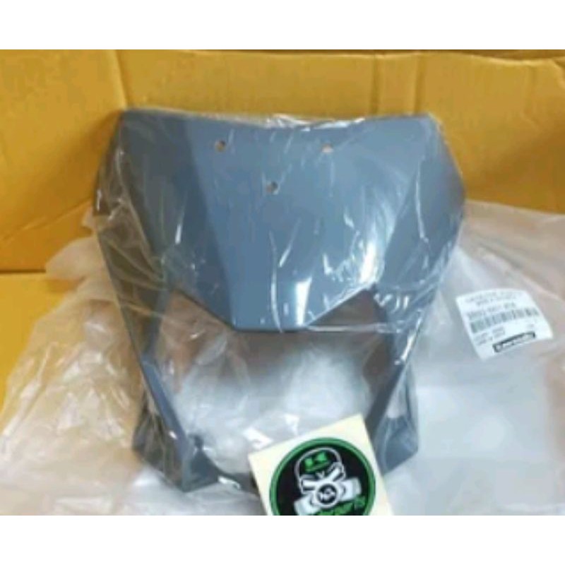 Batok lampu depan klx D-Tracker new grey 2019 ori