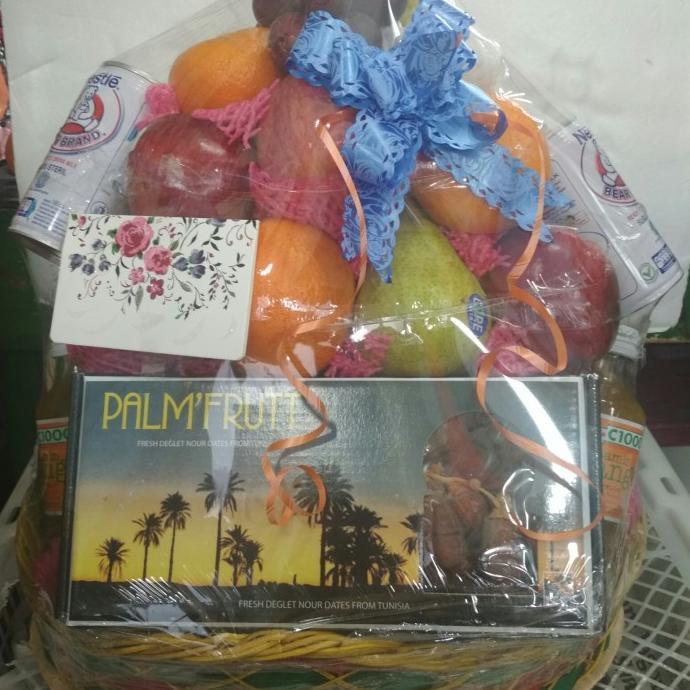 

PARCEL BUAH SEGAR PLUS MINUMAN +KURMA EDG9646ES