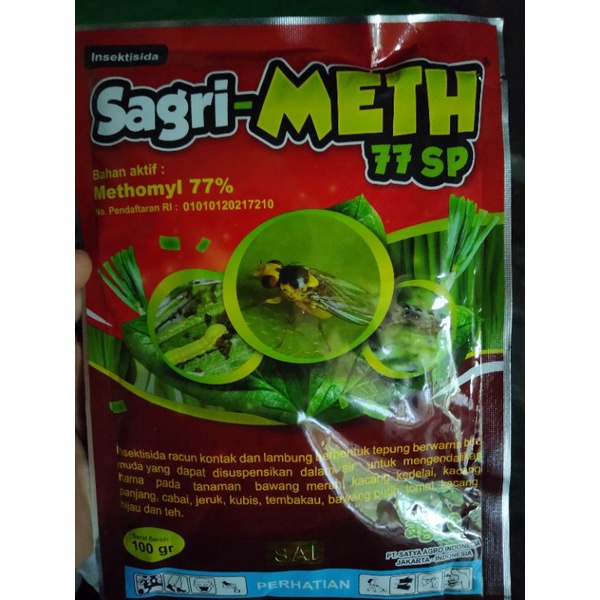 INSEKTISIDA SAGRI METH 77SP 100gr