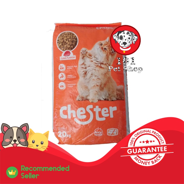 makanan kucing chester 20kg VIA GOSEND GRAB