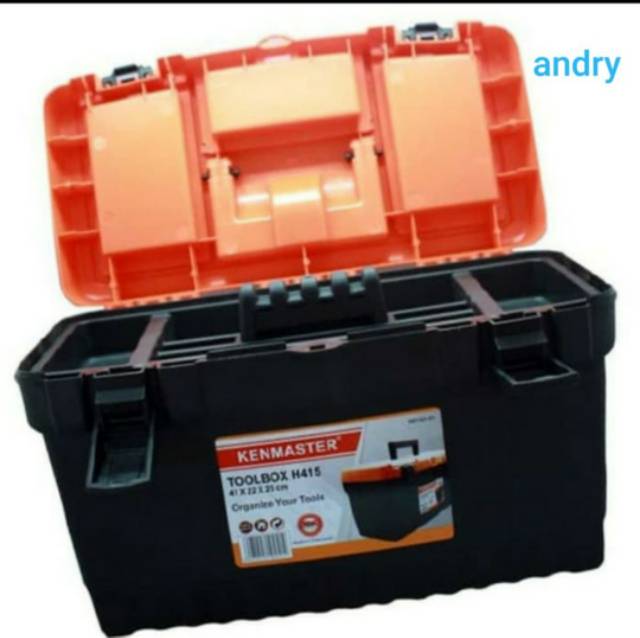 kenmaster H 415 toolbox besar tool kit box tempat kunci