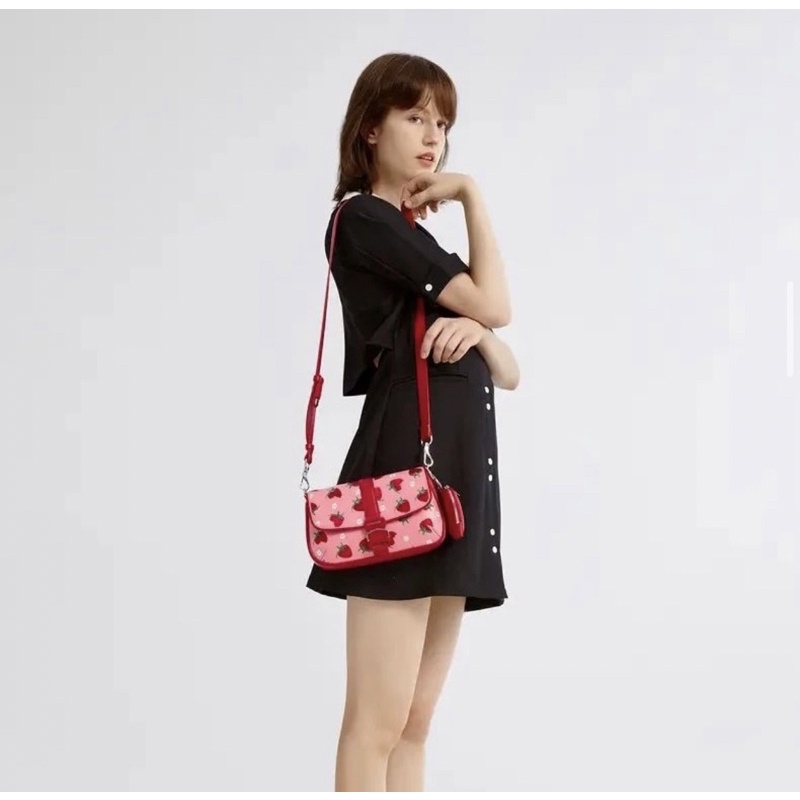 C Zetta Belt Buckle Crossbody Bag