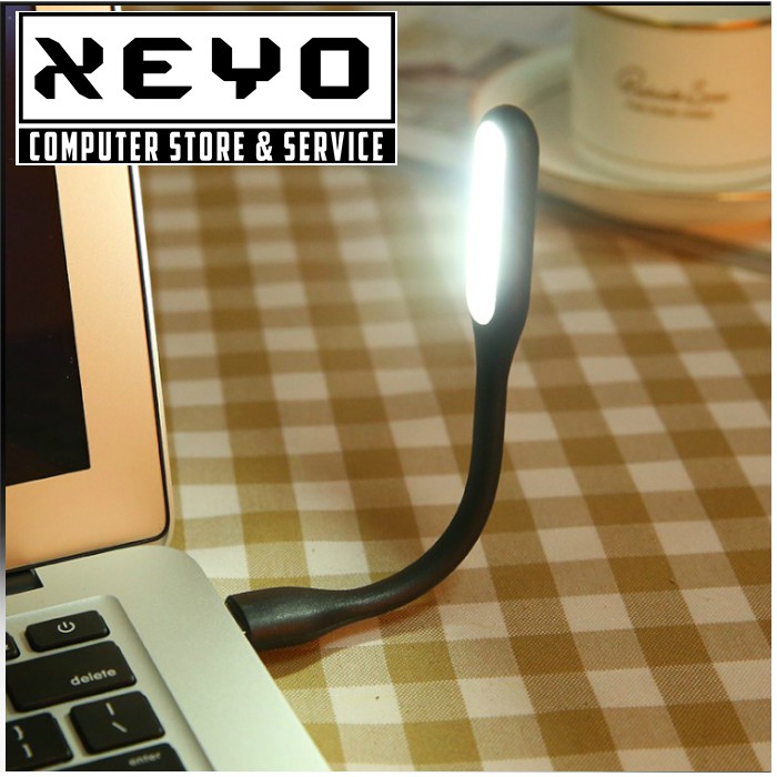 Lampu LED Model Sikat Gigi USB Flexible Emergency Baca Stick Lamp