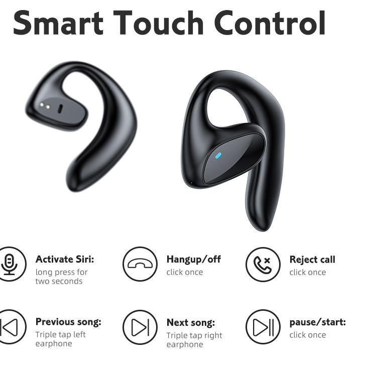 [BoF㊓] (ready stock) Original VOULAO-VL9 TWS 5.1 Headphones Bluetooth Waterproof and Sweatproof Wire