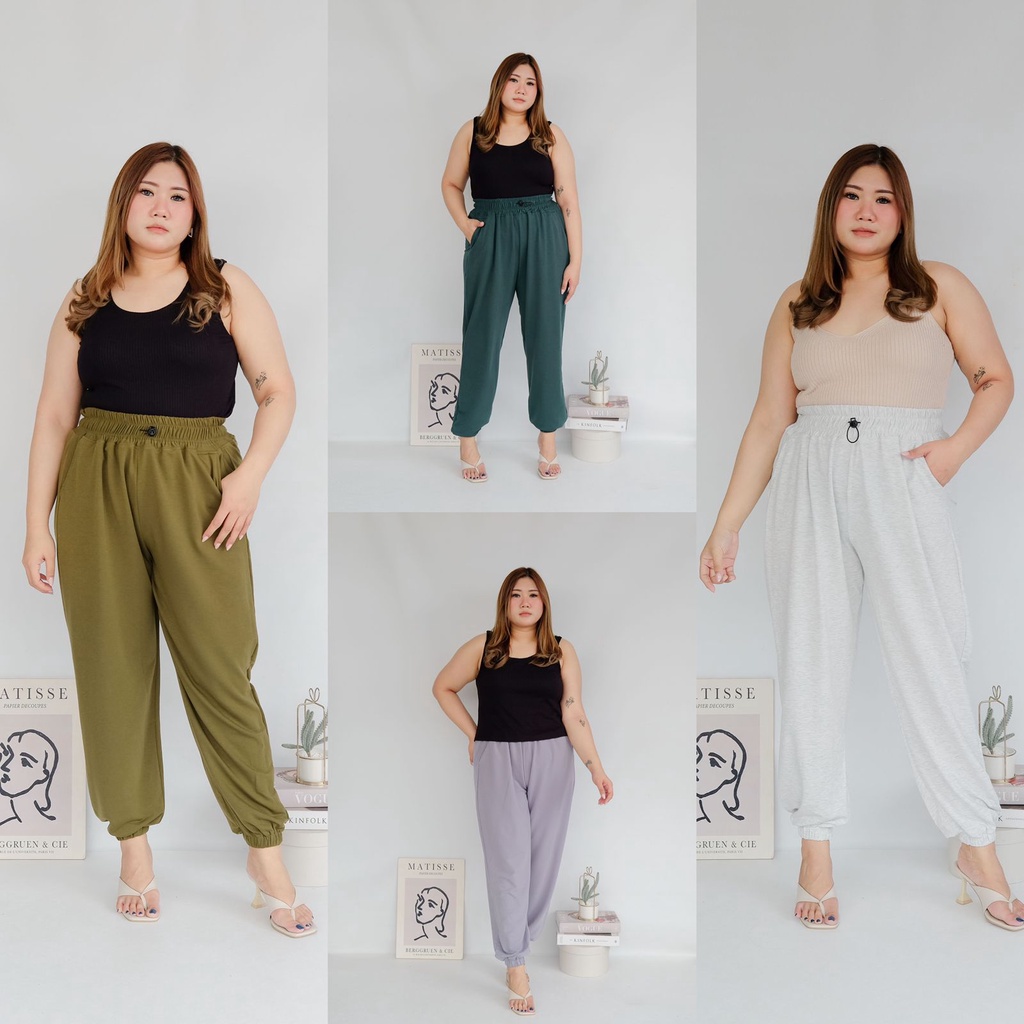 BIGWELL  CELANA JOGER /ETALIA PANTS  / CELANA PANJANG BIG SIZE / CELANA JUMBO