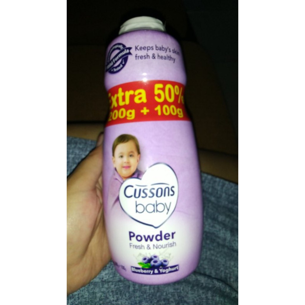 Bedak Cussons Powder 200gr+60gr fresh &amp; nourish.soft &amp; smooth.mild &amp; gentle.protect care