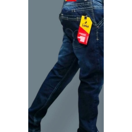 celana panjang lois pria terlaris//celana panjang cowok lois standar//celana lois panjang biru muda/