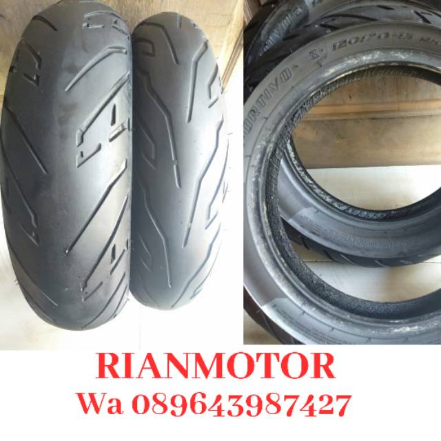 Ban motor Nmax merk aspira original 140/70 120/70