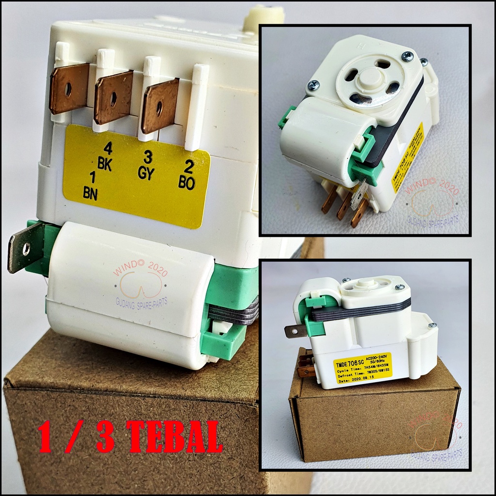 TIMER KULKAS 706 | TIMER KULKAS KULKAS 1-3 TEBAL | TIMER KULKAS DEFROST 706 SC 1 | TMDE706SC KOREA