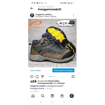 sepatu outdoor prospecs
