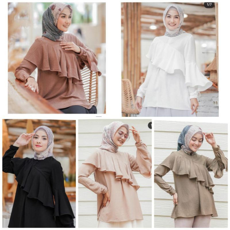 Claire Blouse by wearing klamby