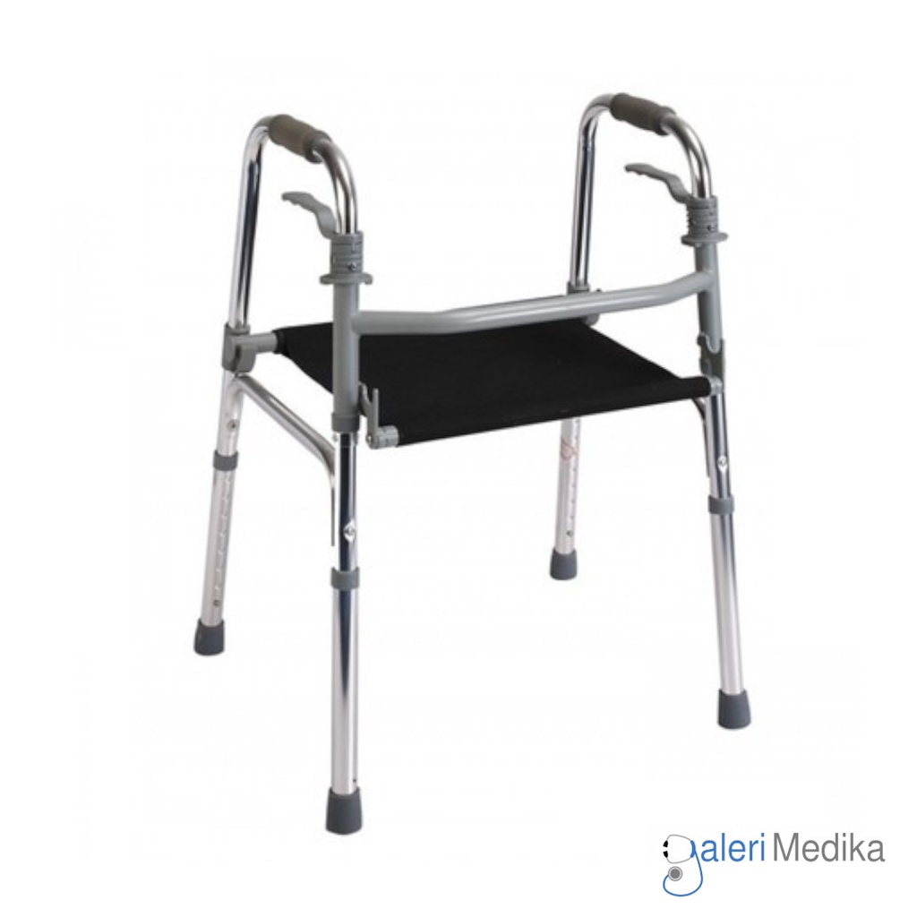 Walker Duduk GEA FS961L / FS-961L / FS 961 L - Alat Bantu Jalan Orang Tua