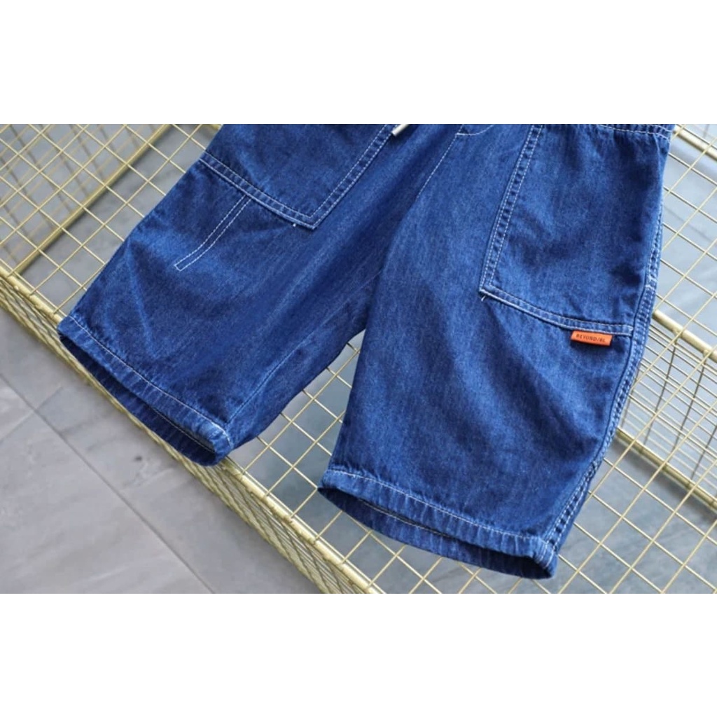 Promo !! Celana anak laki -  laki import / Celana santai anak / Celana pocket front patch ukuran 5-7 tahun