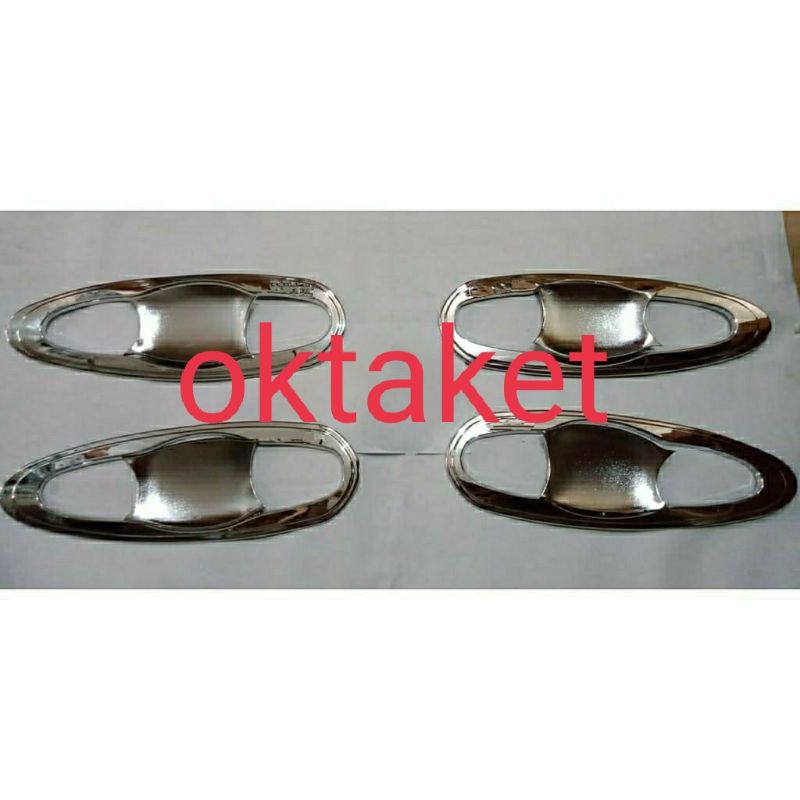 cover outer mangkok all new Fortuner / Innova 2016 exclusive hitam chrome