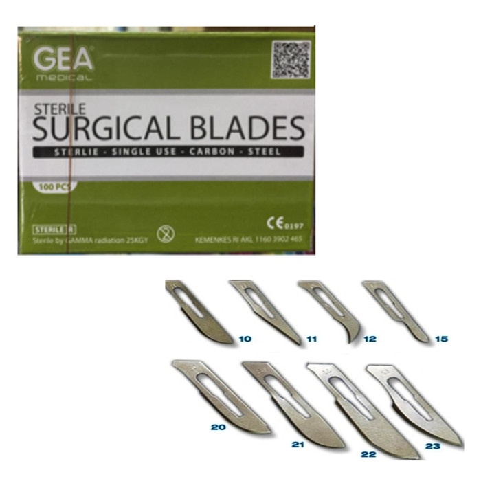 Jual Emergency Sakit Rumah Peralatan Surgical Blade Bisturi Mata Piusau Bedah Pisau