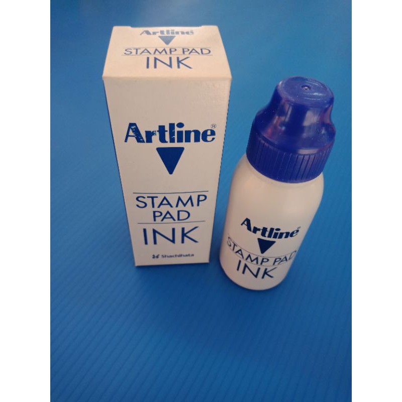 

Artline stamp ink 50 ml blue
