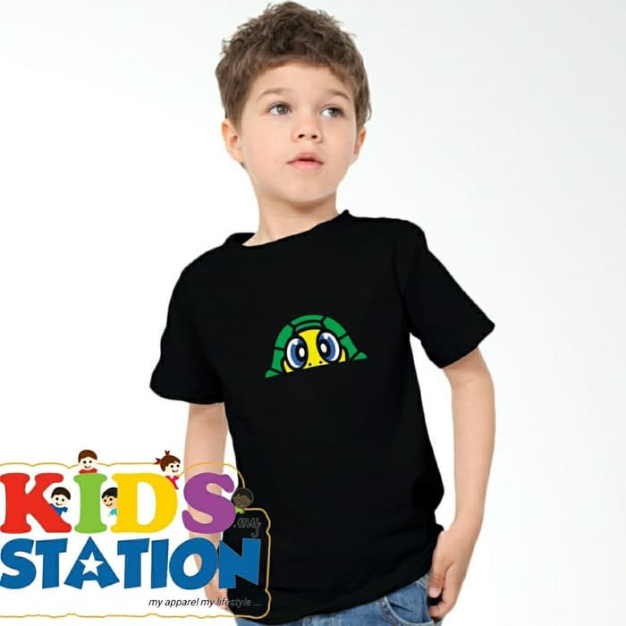 Baju Kaos Anak Valentino Rossi Logo Turtle by Kids Station
