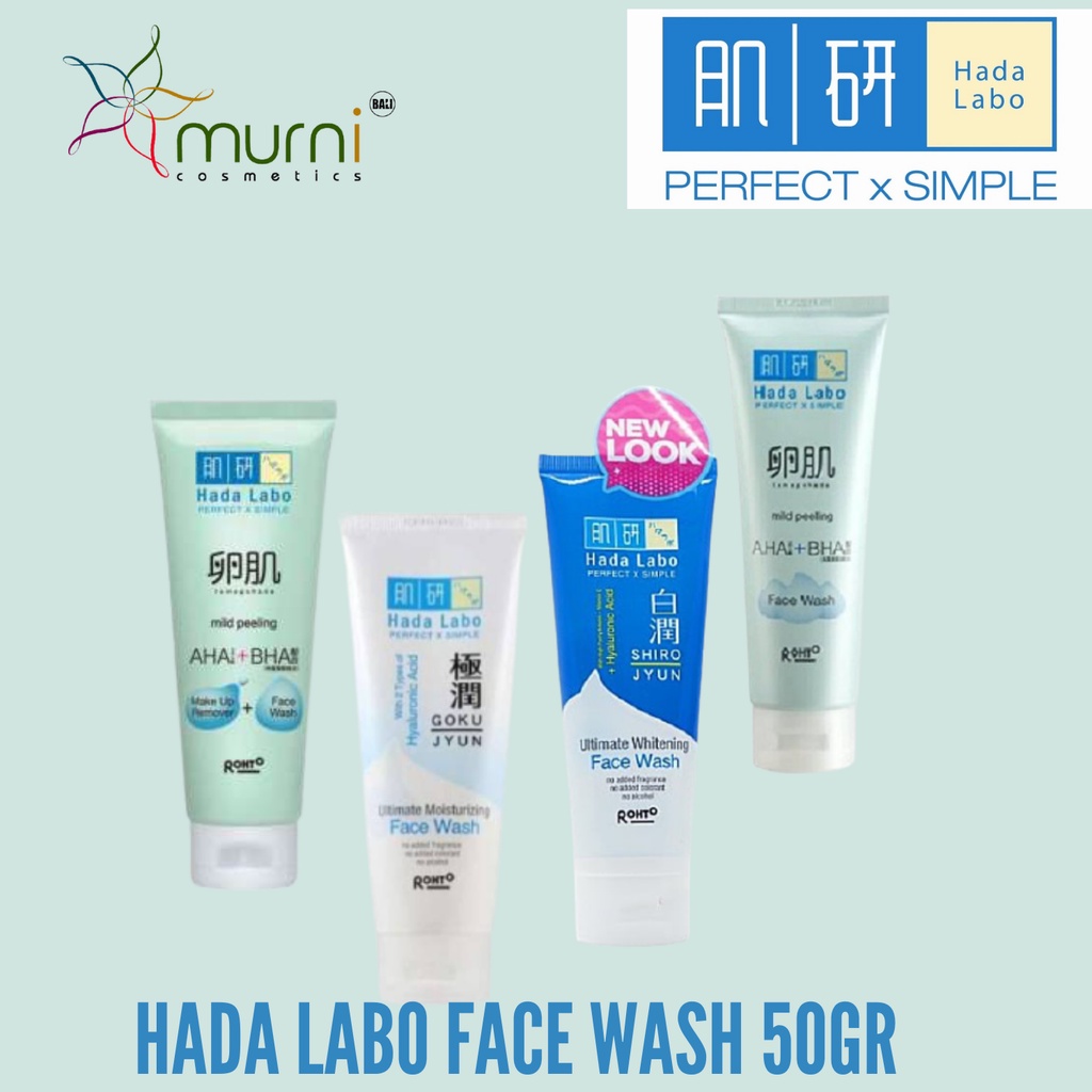 HADA LABO FACE WASH 50GR (KECIL)