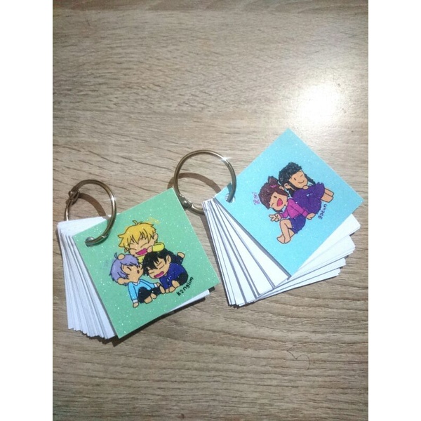

Shinbi house Glittery Cover Memo Ring 50Sheet